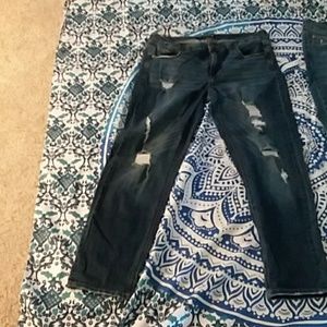 Crave distressed Jean's size 11